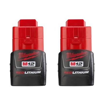 Milwaukee Tool M12 12-Volt Lithium-Ion Compact Battery Pack 1.5Ah 48112411